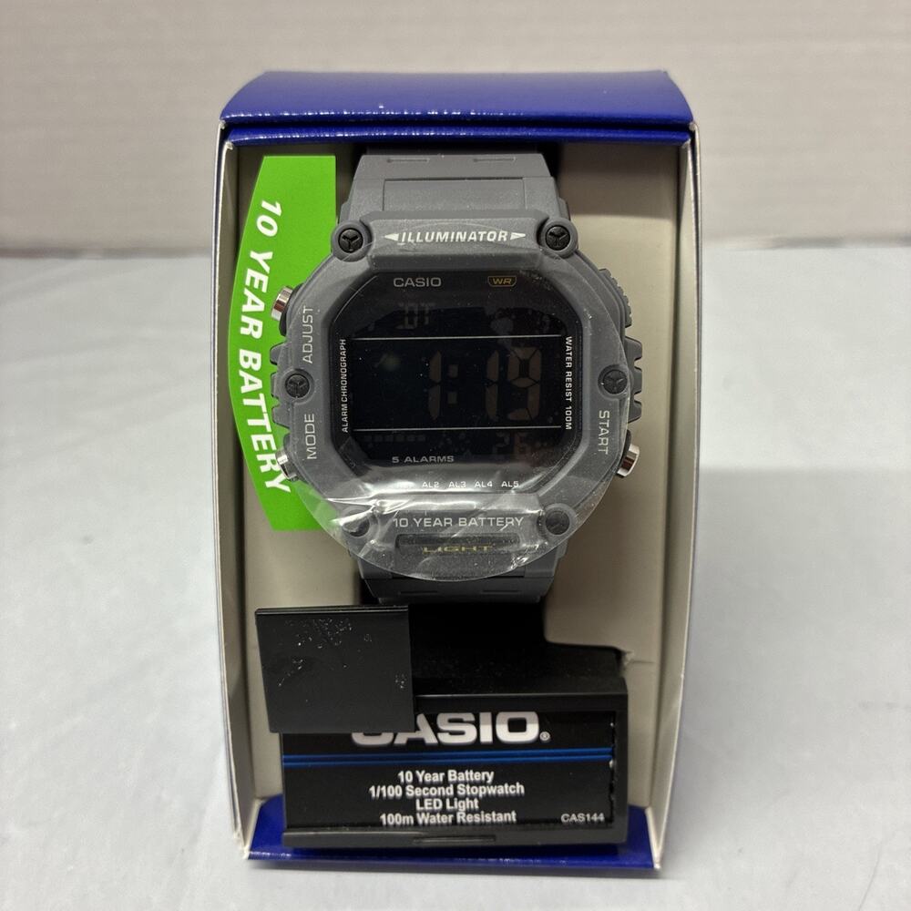 CASIO Illuminator Watch Dark Grey AE1600H 8BVKC